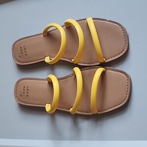 Target Yellow sandals 7